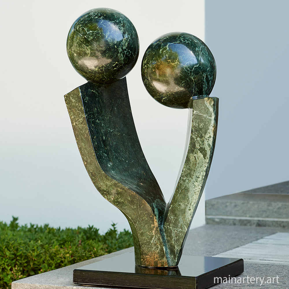 Cover: Conjoined – Lovers Stone Sculpture