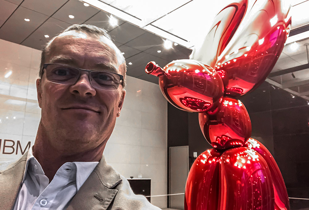 Cover: Todd Stuart, artist, responds to Blurred Lines as cinematic sculpture