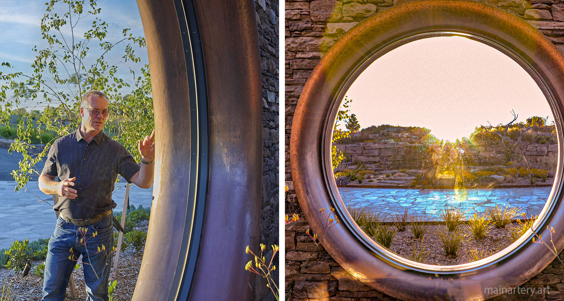 large copper modern wall mounted window shroud todd stuart image