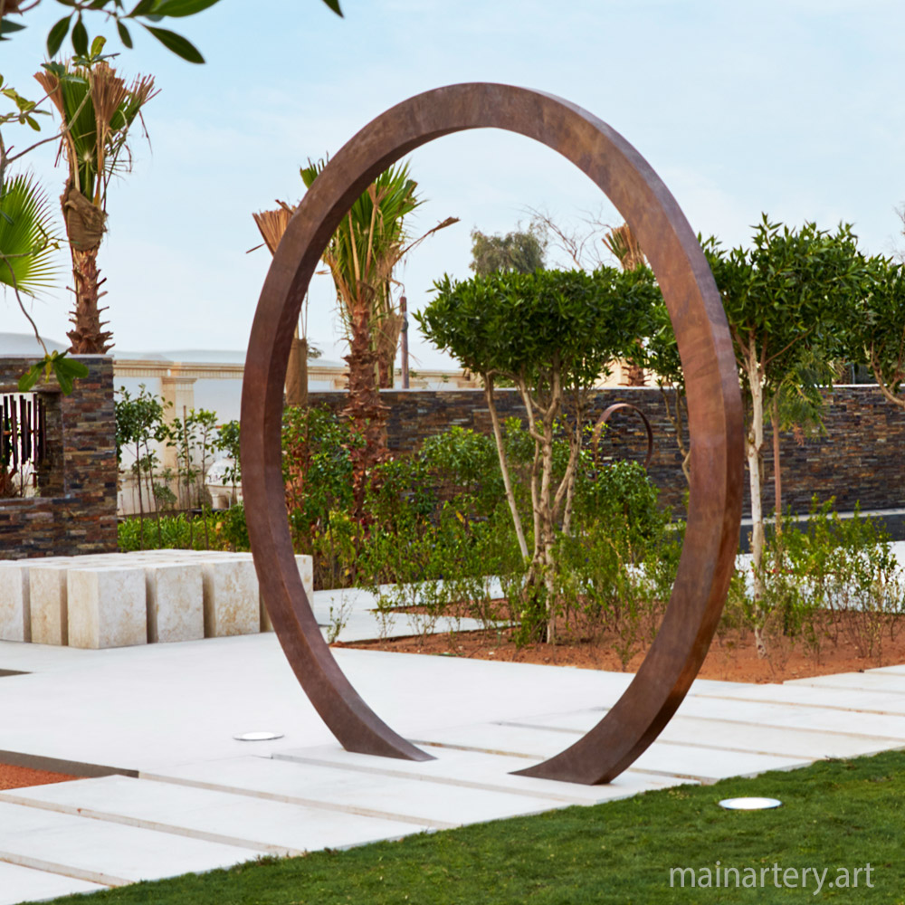 Cover: Moongate Sculpture