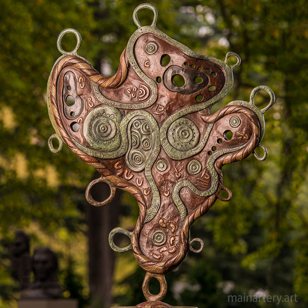 Cover: Artistic Dreamtime Bronze Sculptures