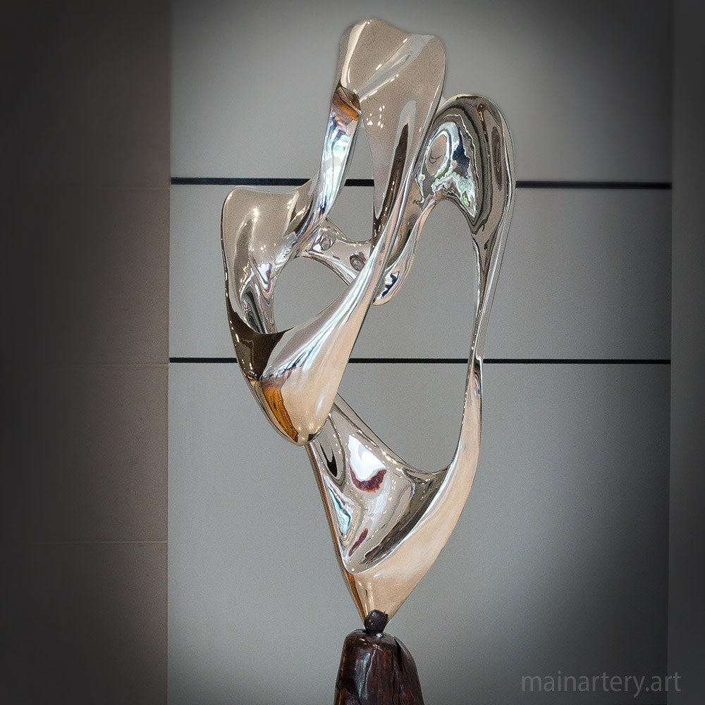 Cover: Character Development Stainless Sculpture