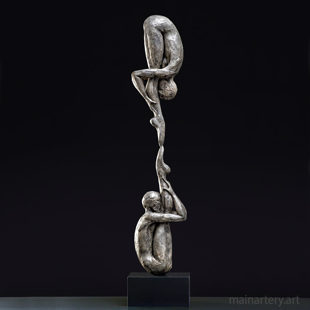 Cover: Ballet Dancers Conjoined Bronze Sculpture