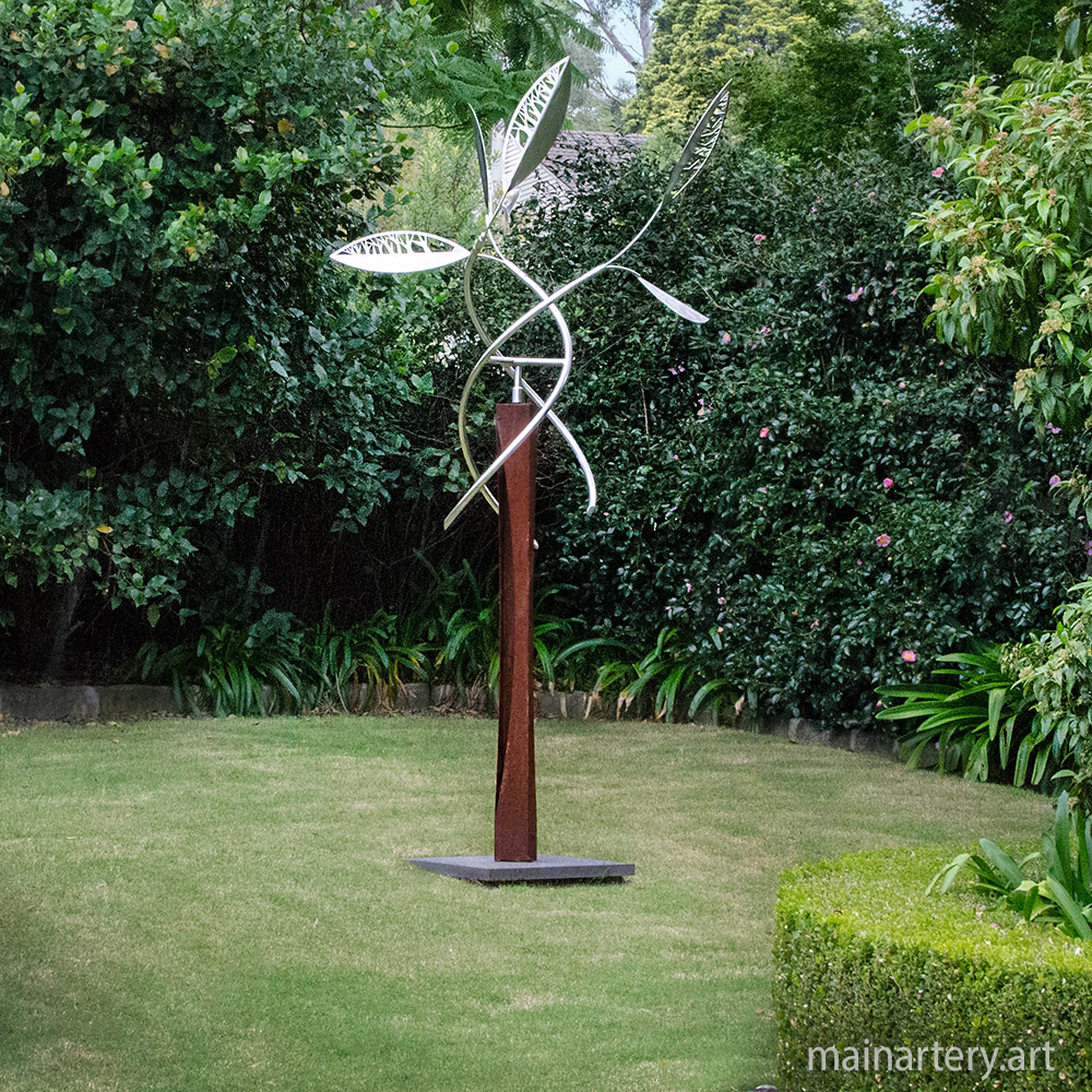 Cover: Symphony of Leaves Sculpture