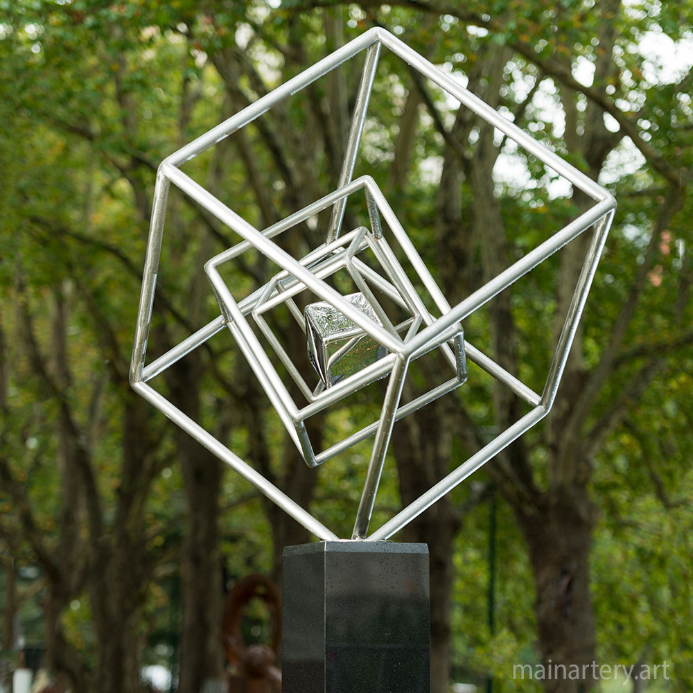 Cover: 4th Dimension Sculpture