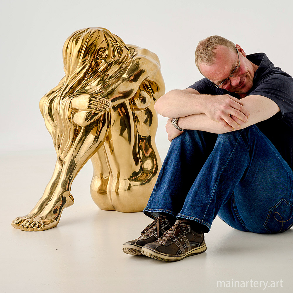 Cover: Serene Female Bronze Sculptures