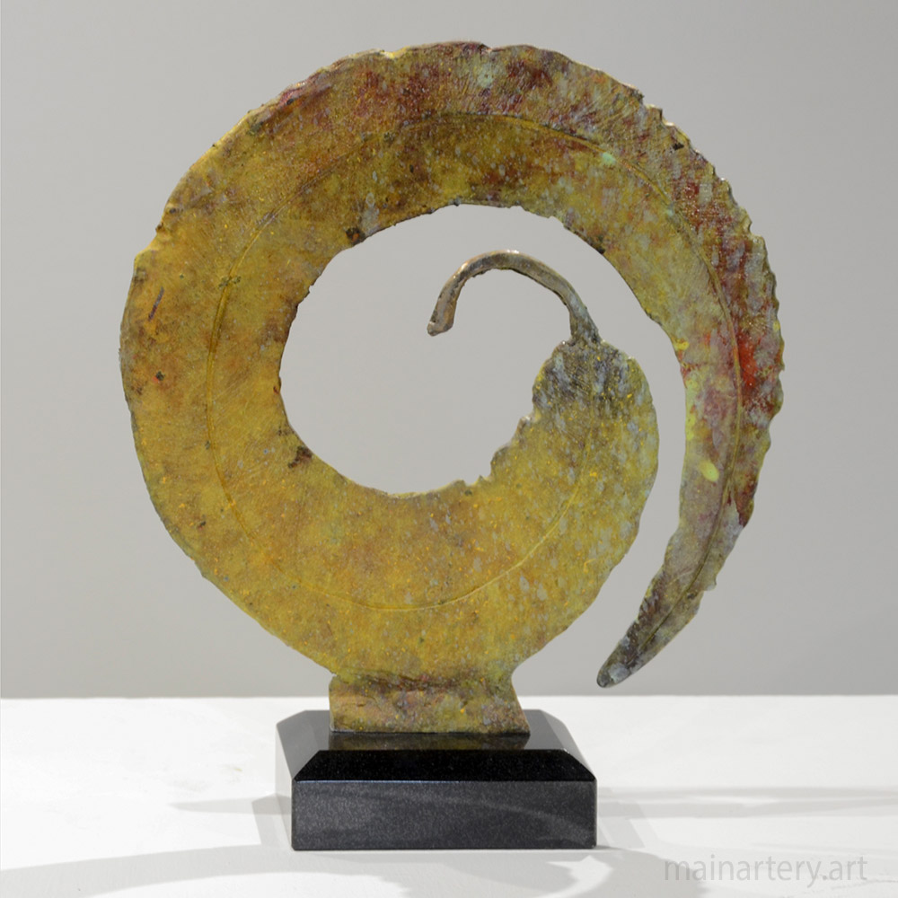 Cover: Guardian Leaf – Small Sculpture