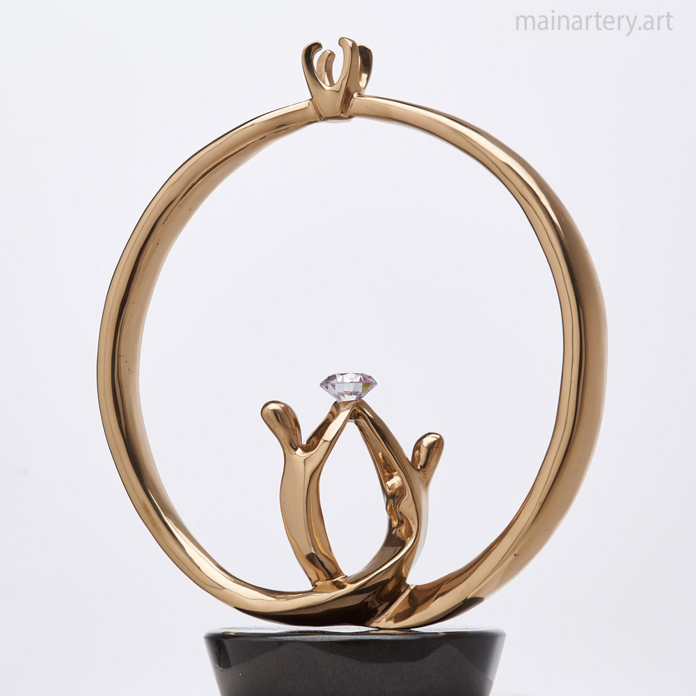 Cover: Invisible Jewel Art Sculpture