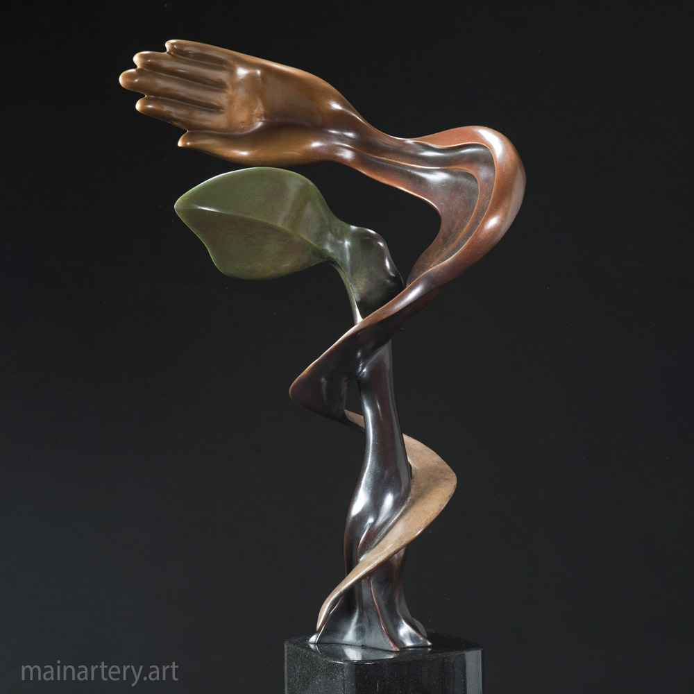 Cover: Hope – Bronze Sculpture