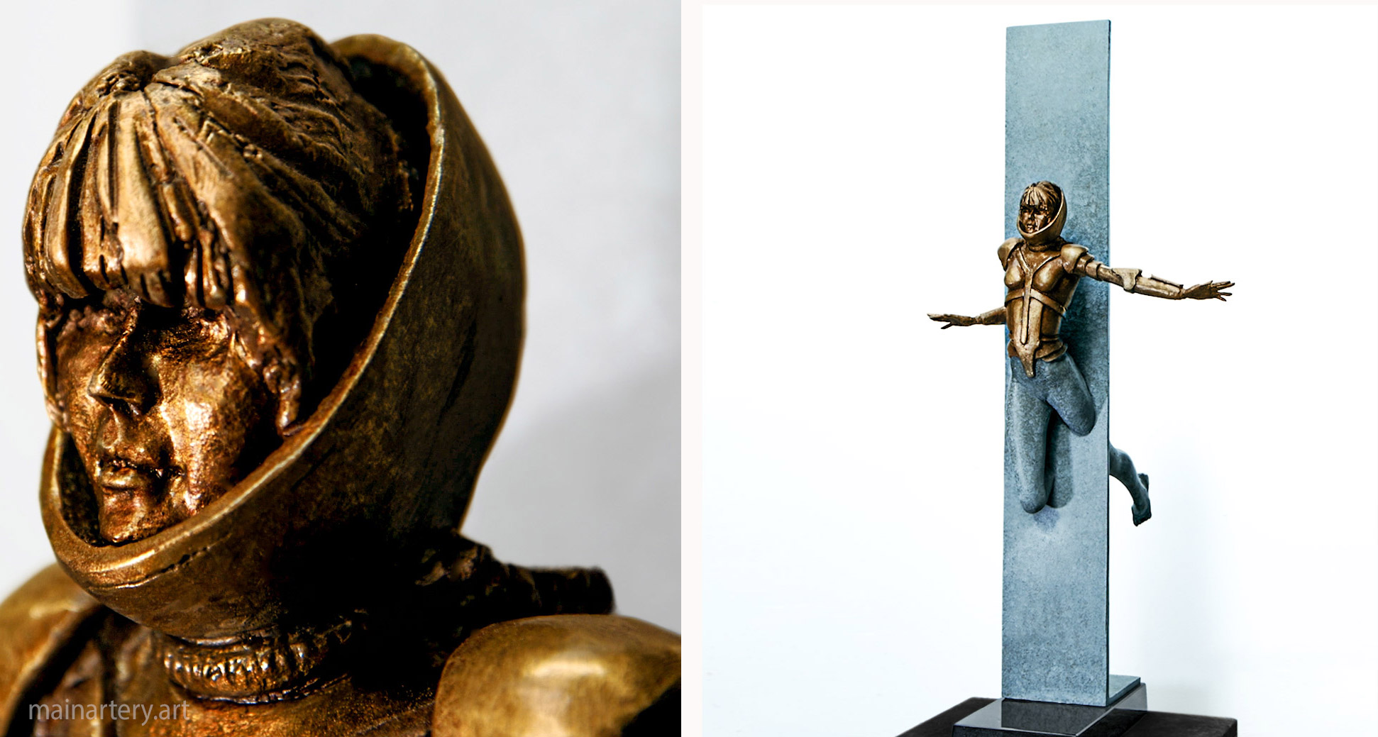 Flight Sculpture, image 1, showcasing dynamic movement and sleek design