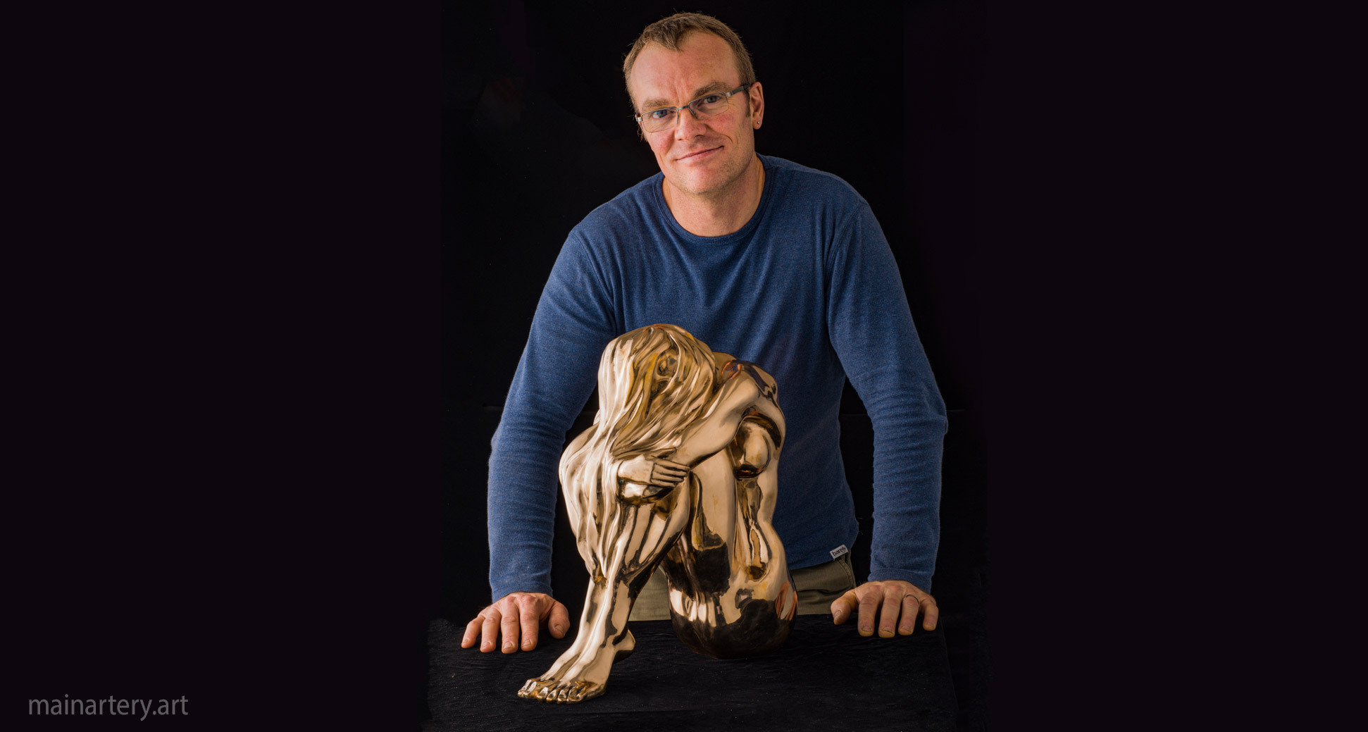 tabletop bronze nude sculpture todd stuart image