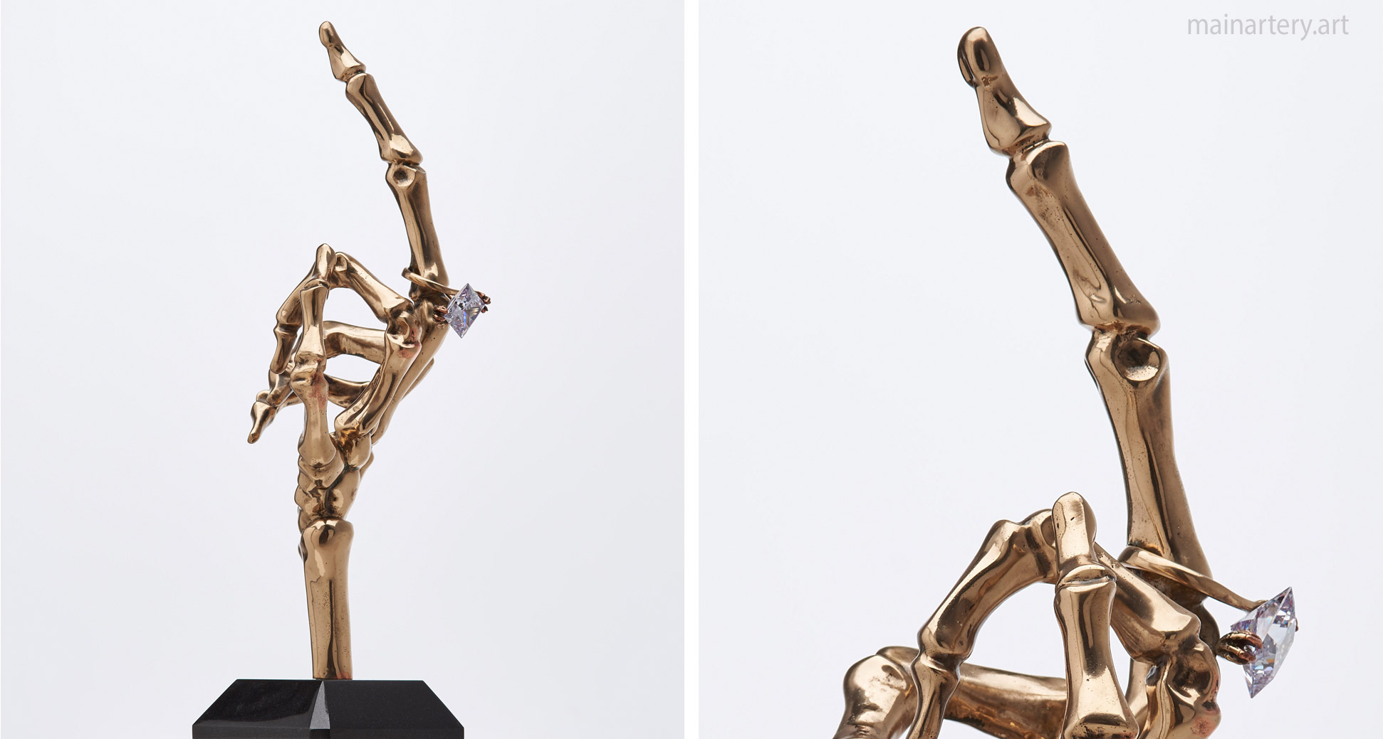 interior bronze figurative interior art image