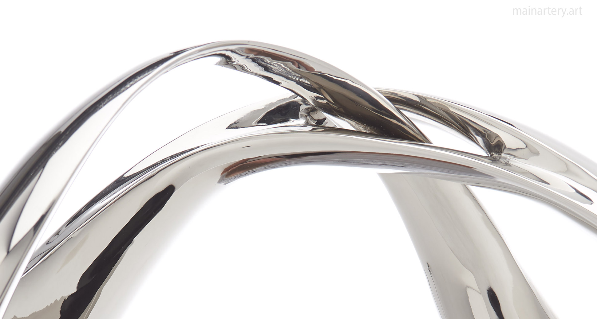 interior stainless algorithmic sculpture image