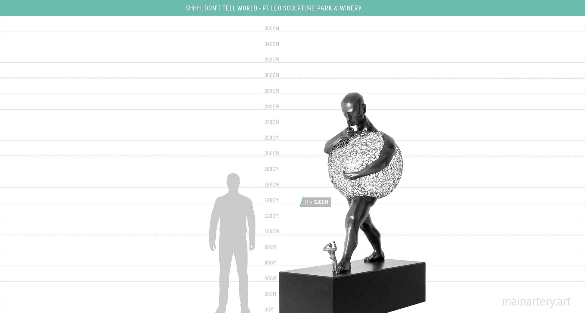 scale diagram shhh dont tell the world sculpture image