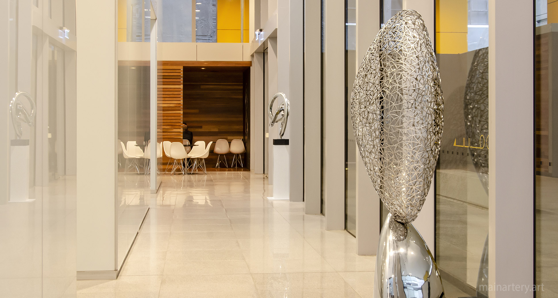 corporate sculpture art lease hire services melbourne image