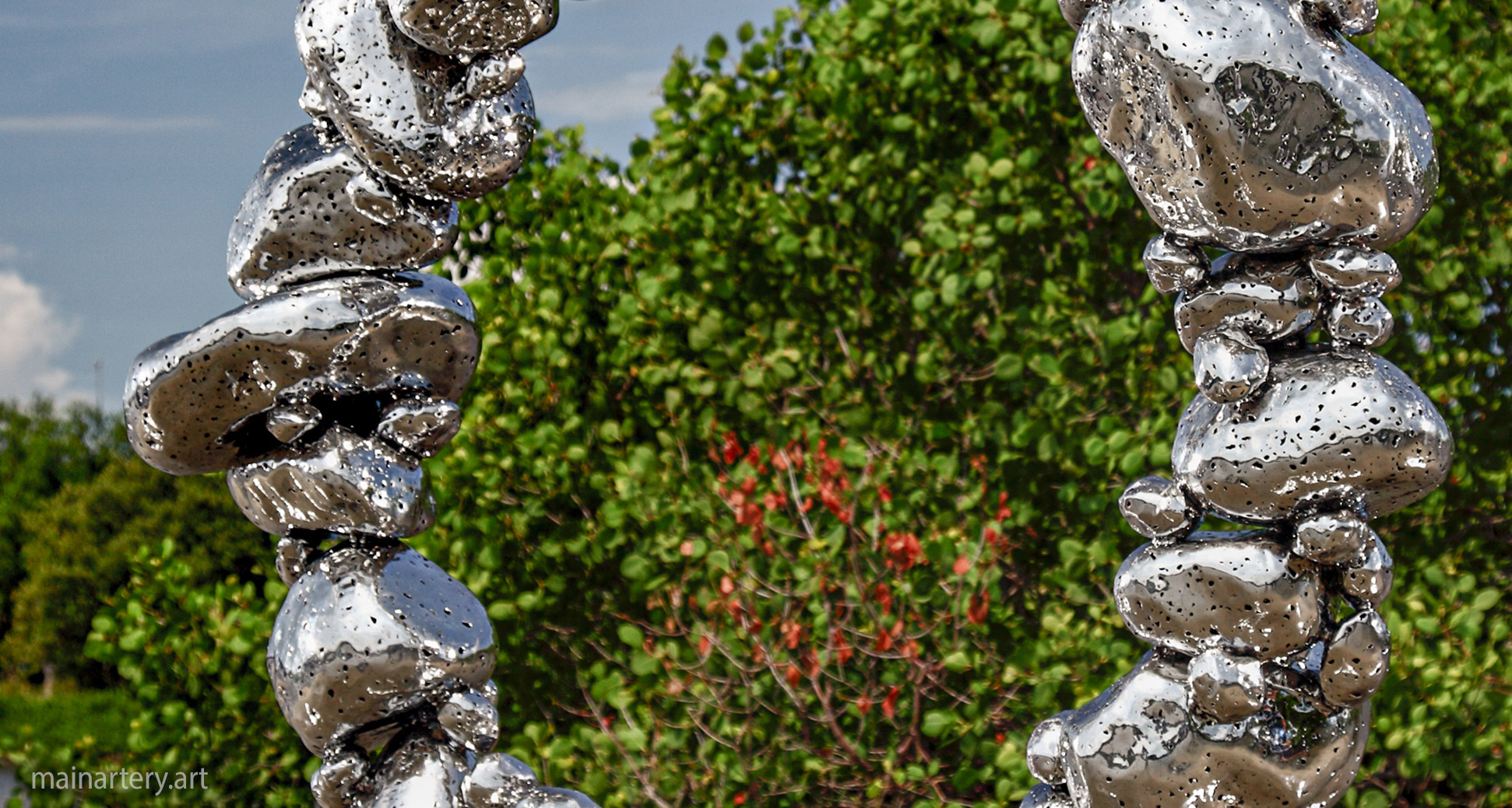 eternal zen balancing stones contemporary outdoor sculpture image