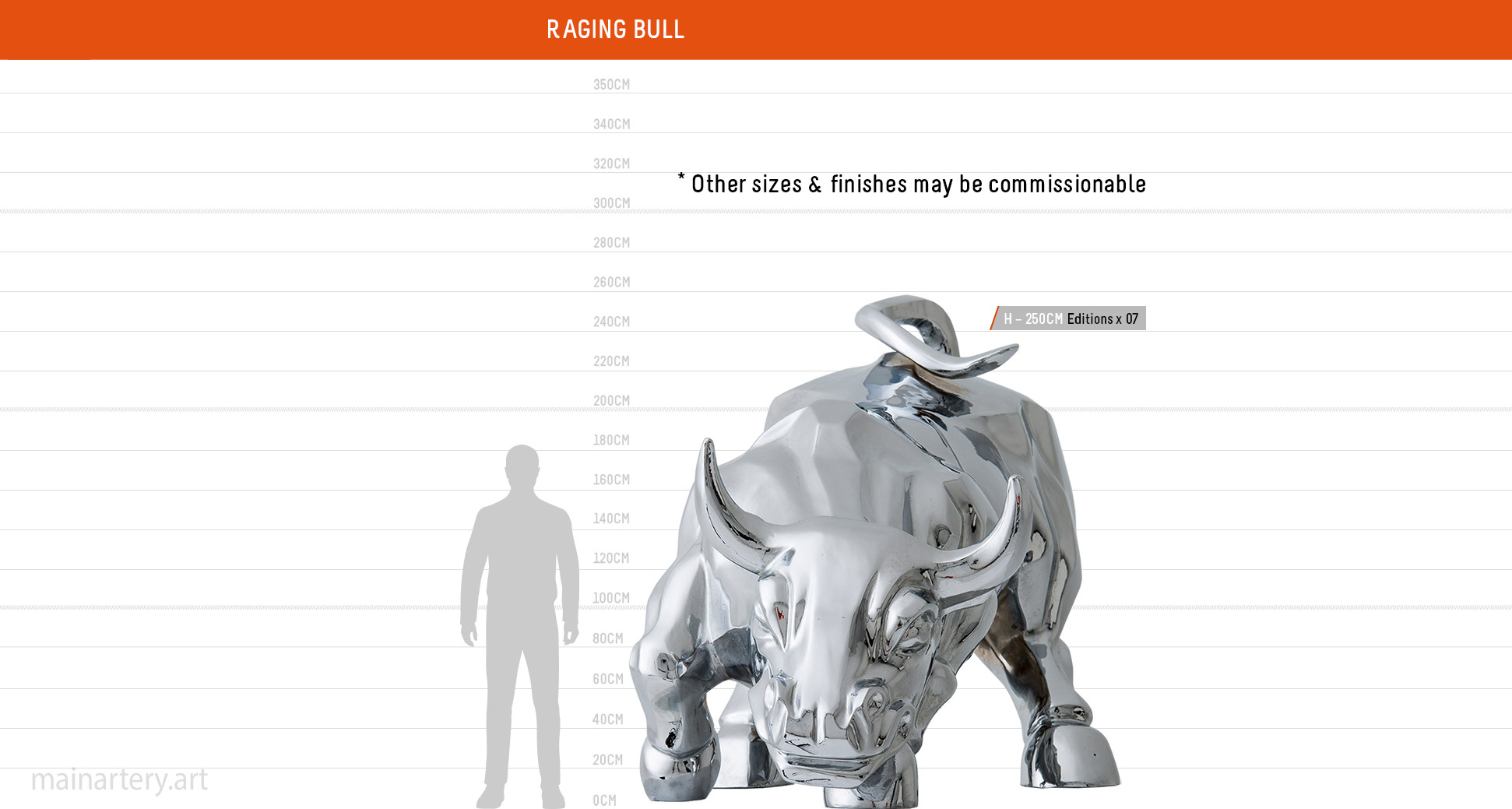 monumental raging bull sculpture scale sheet todd stuart image