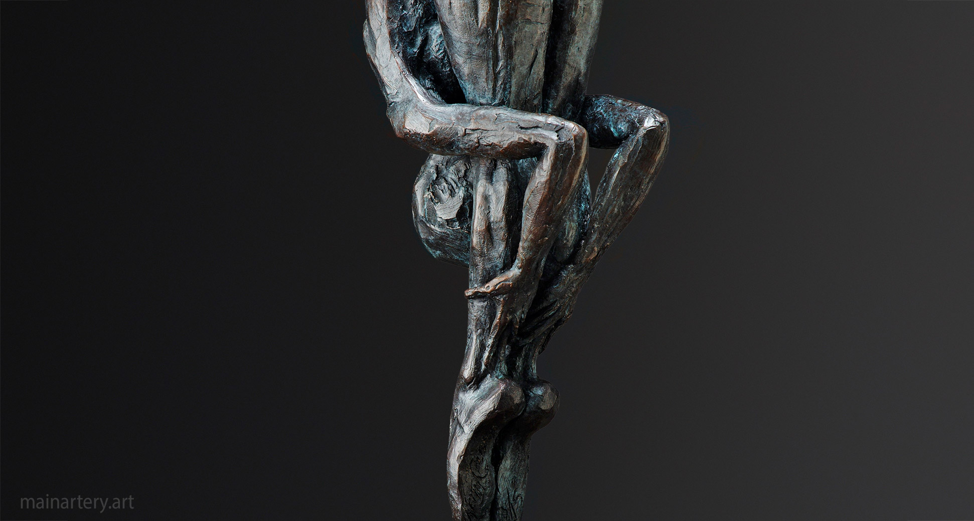 ballerina tippy toes bronze sculpture art image