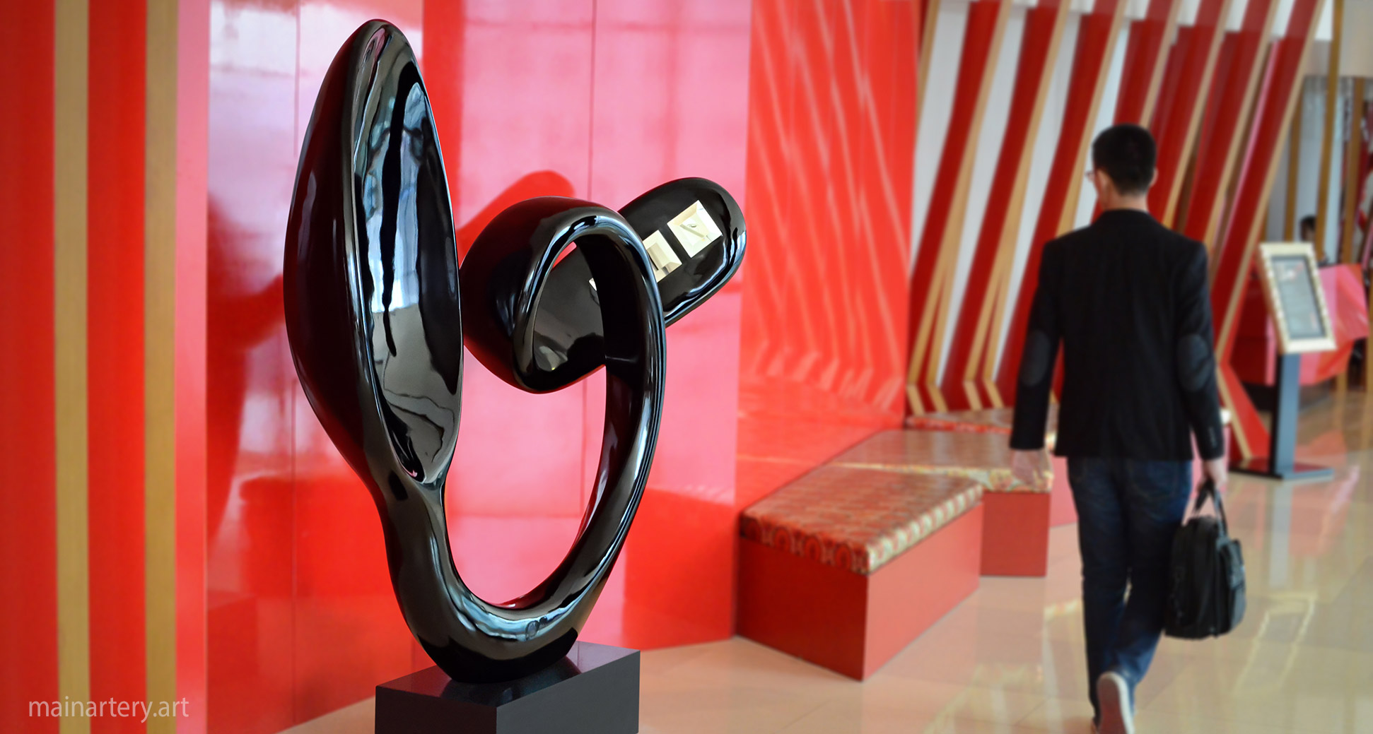 entrance fiberglass surreal commercial artwork image