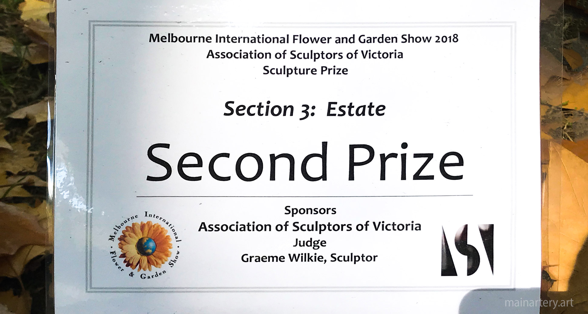 flower garden show morph sculpture prize todd stuart image