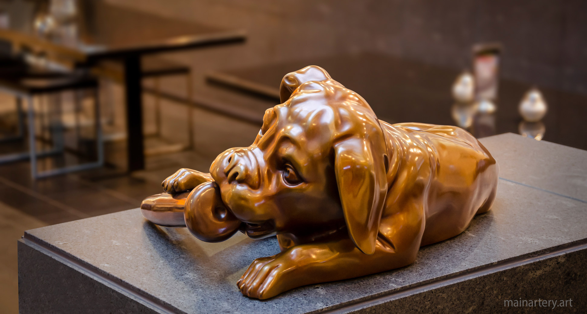 interior patina realistic pet portrait art image