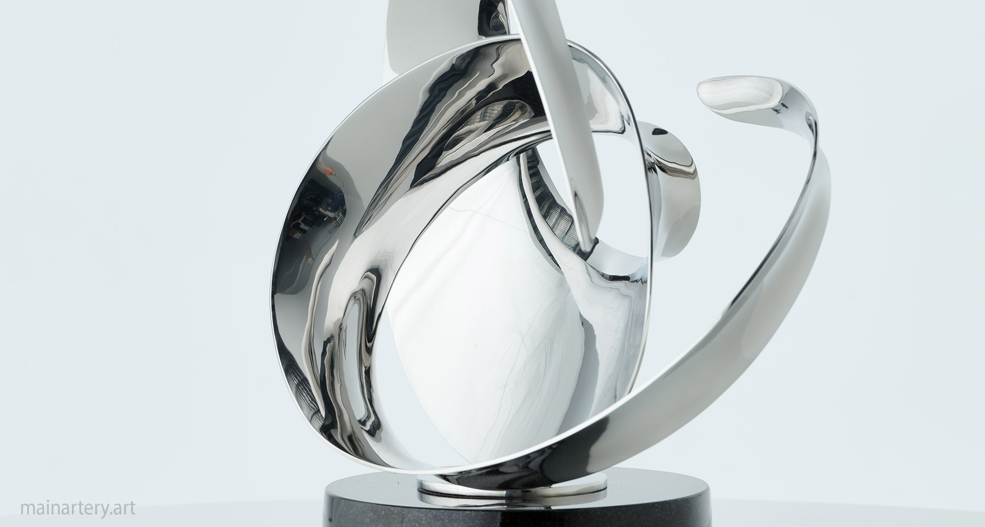 interior stainless algorithmic spherical art image