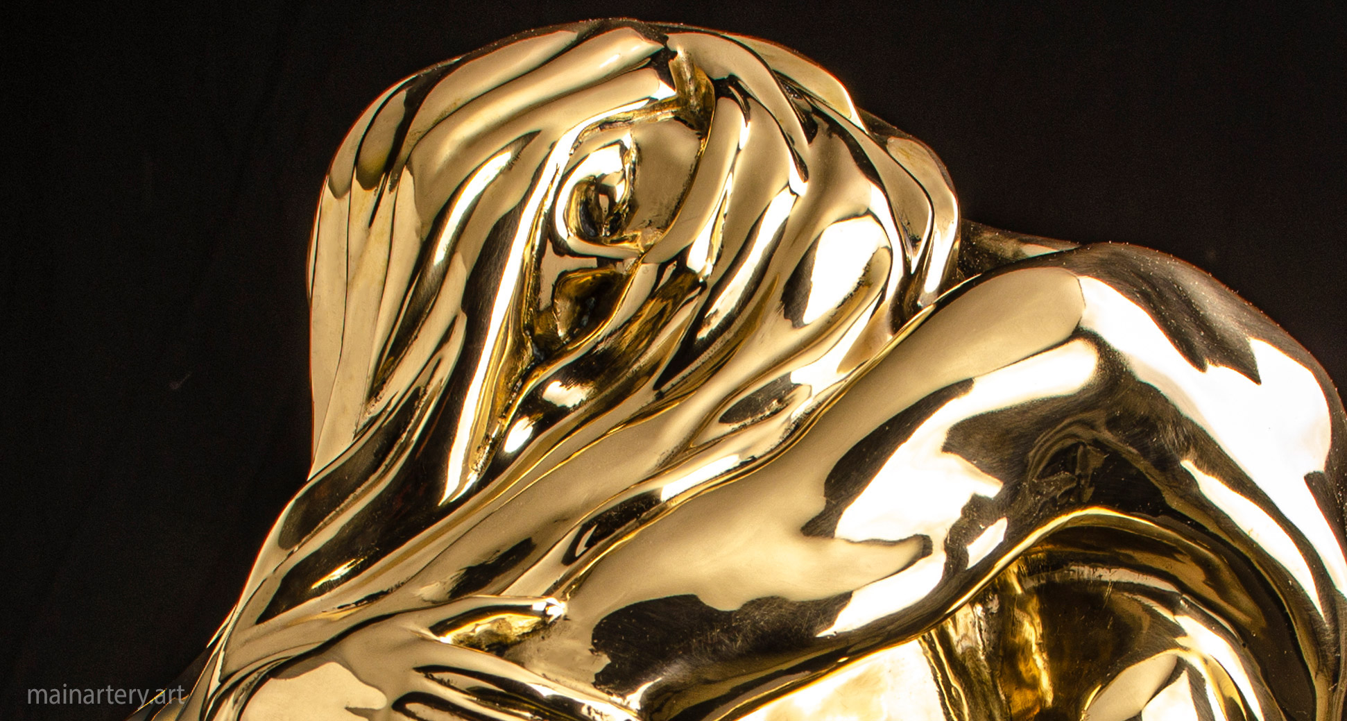 small bronze realistic interior artwork image