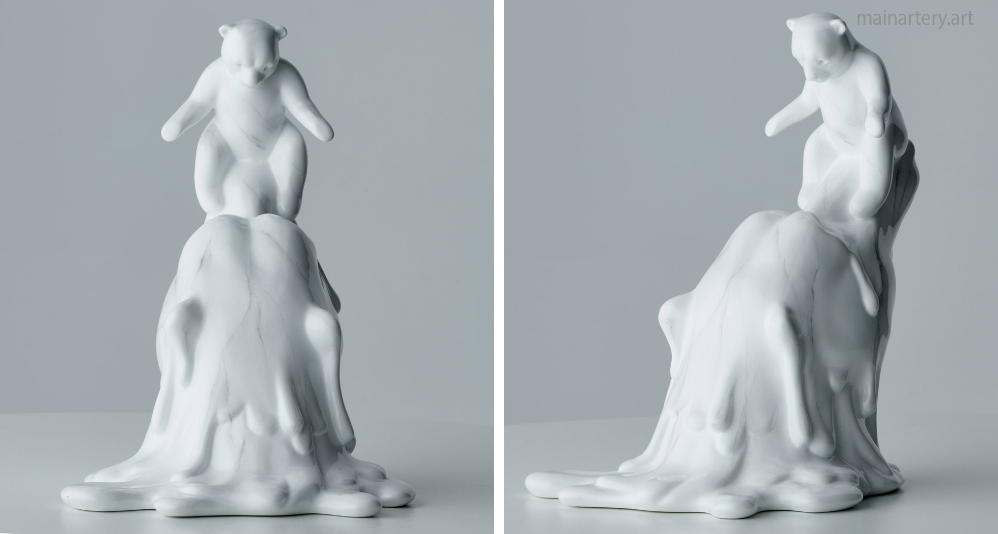 whats next mama small fiberglass sculpture image