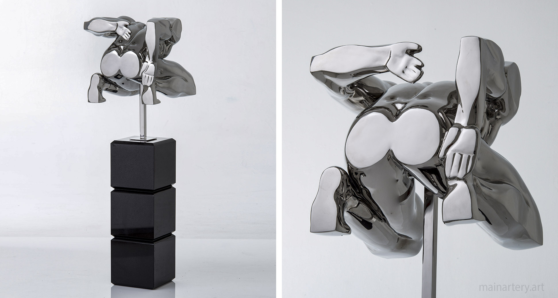 figurative nude restricted man sculpture image