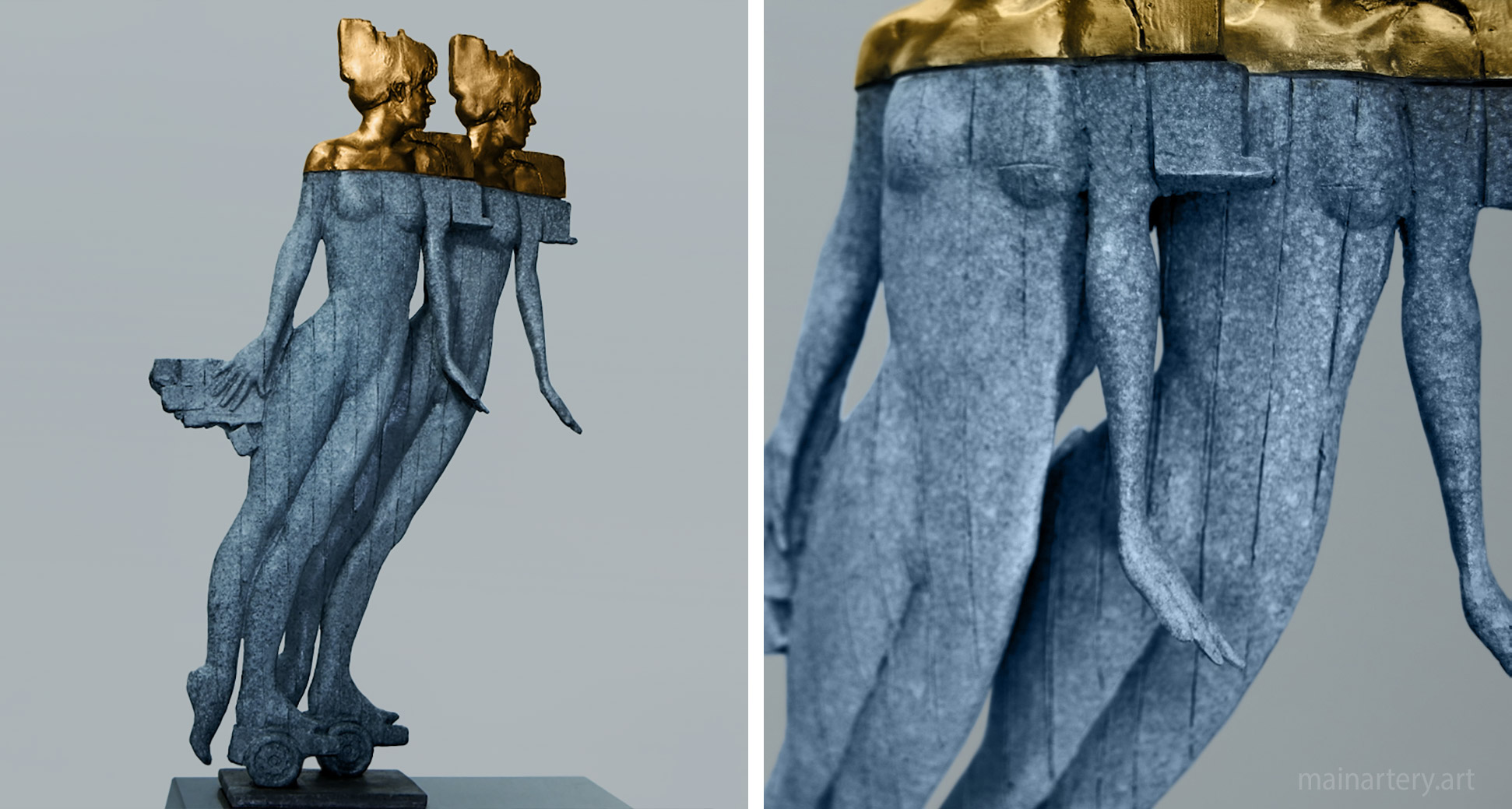 joy division thriving in chaos sculpture image