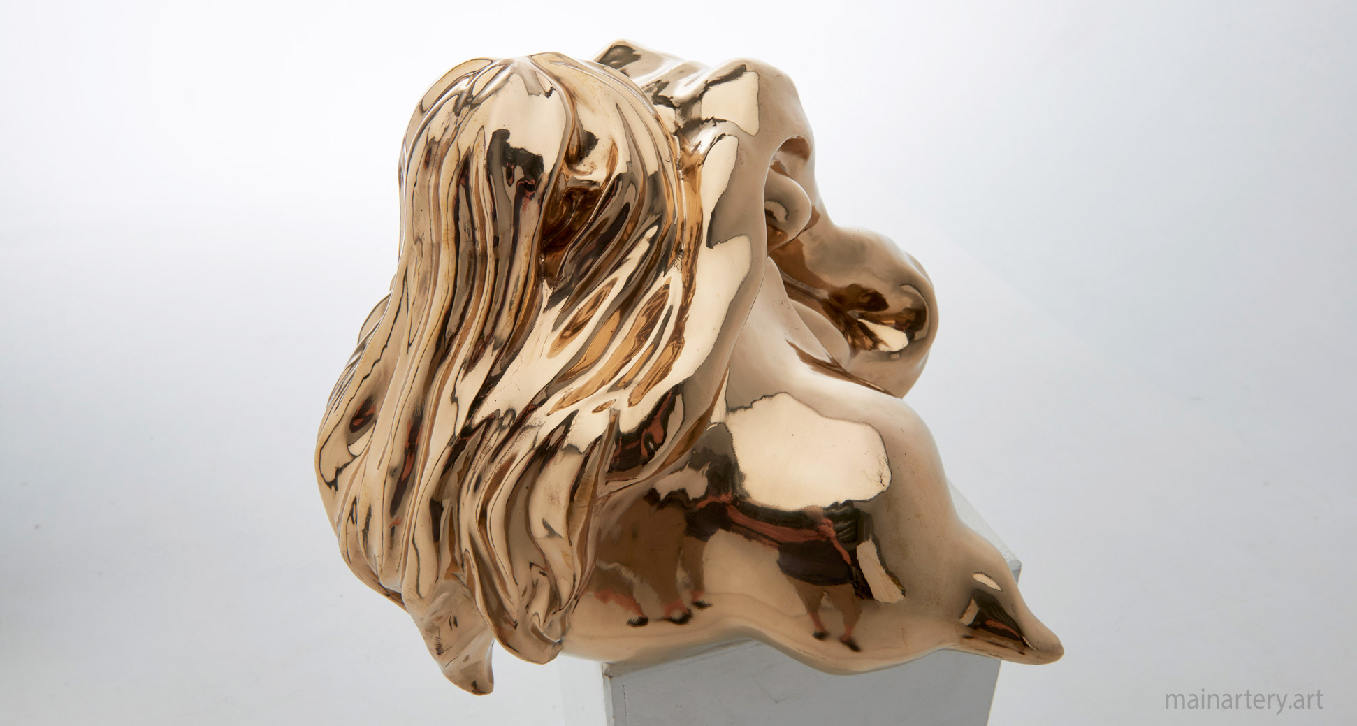 small bronze figurative interior art image