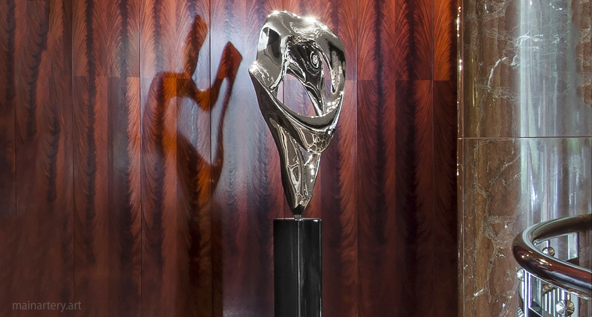 commercial sculpture art park hyatt hotel image