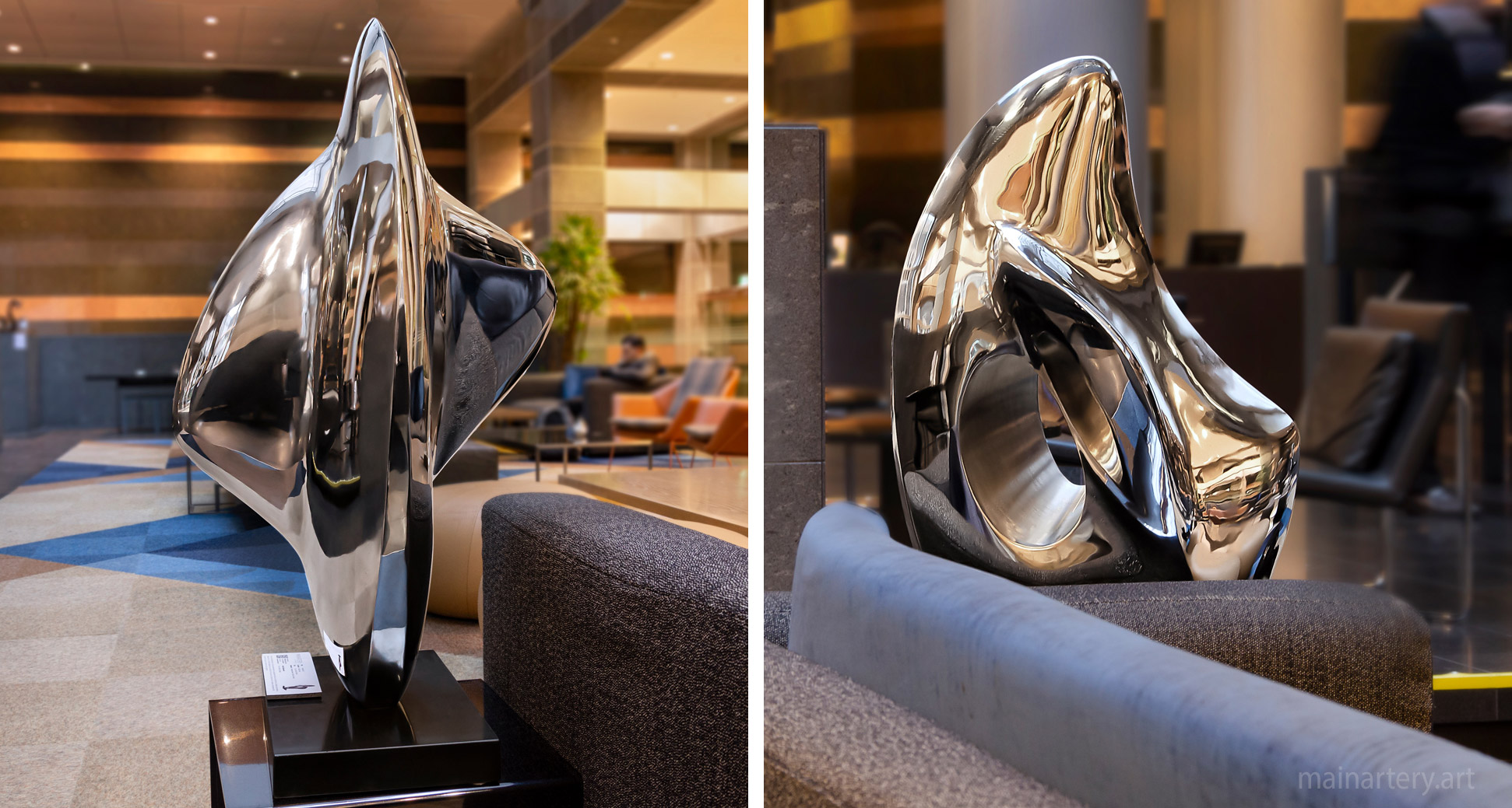 interior metal abstract interior artwork image