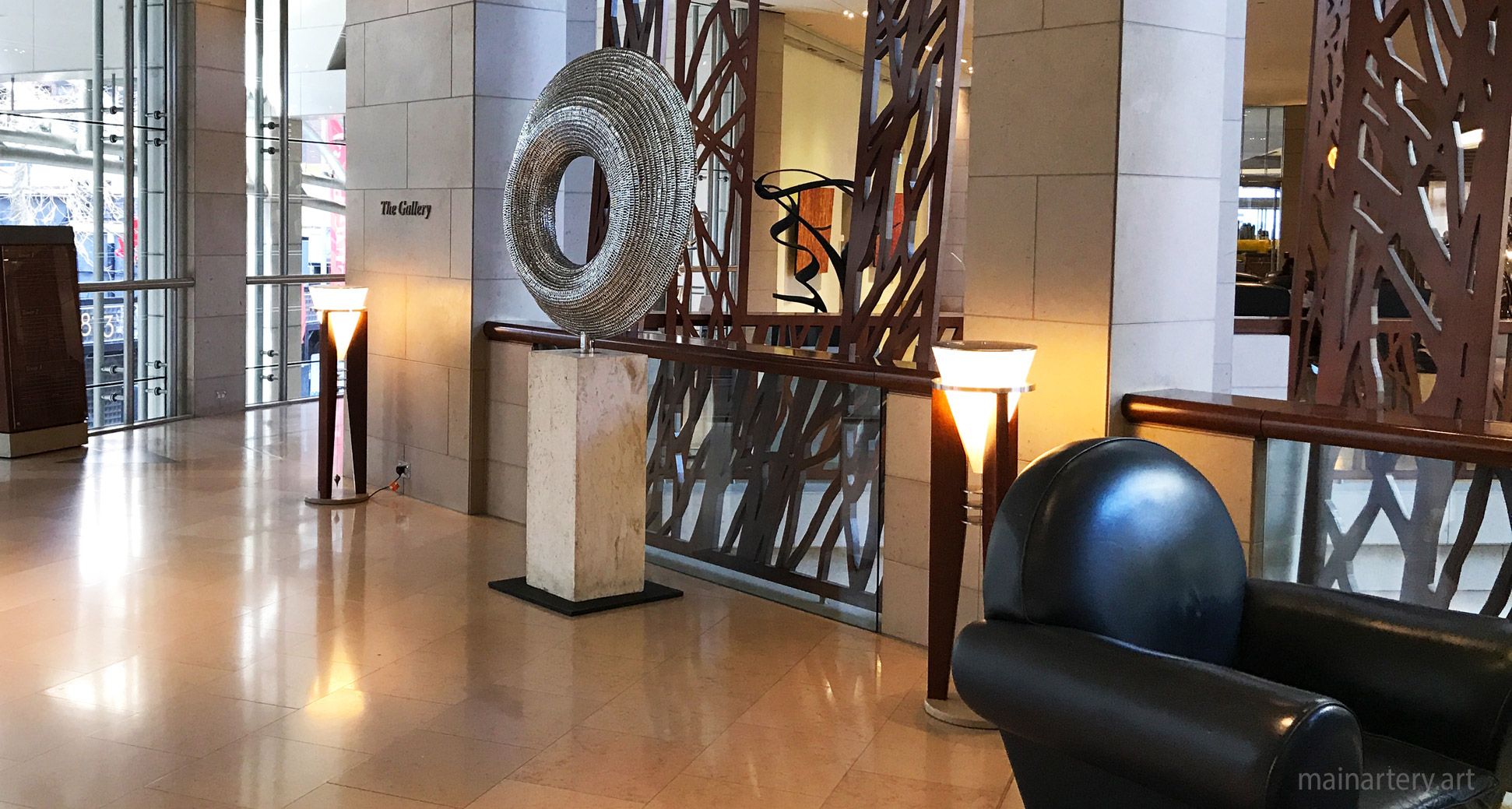 large polished organic interior artwork image