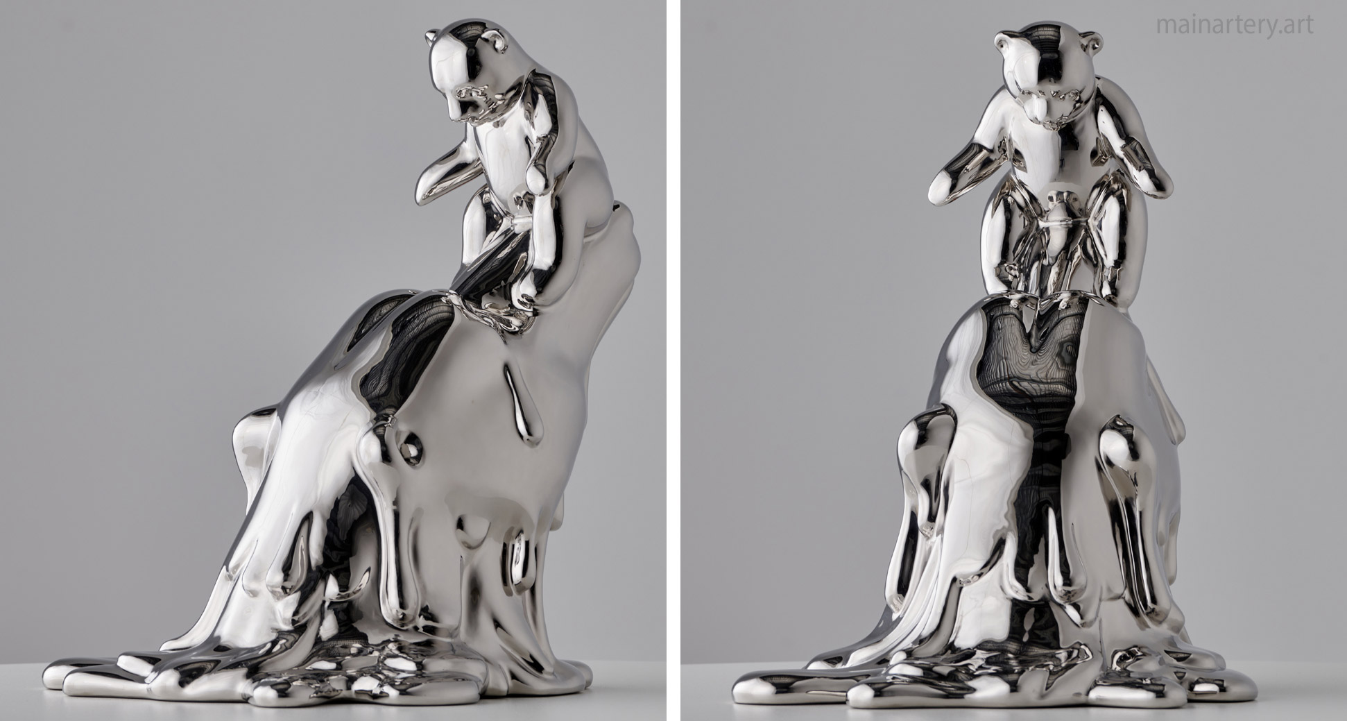 polished environmental surreal bear artwork image