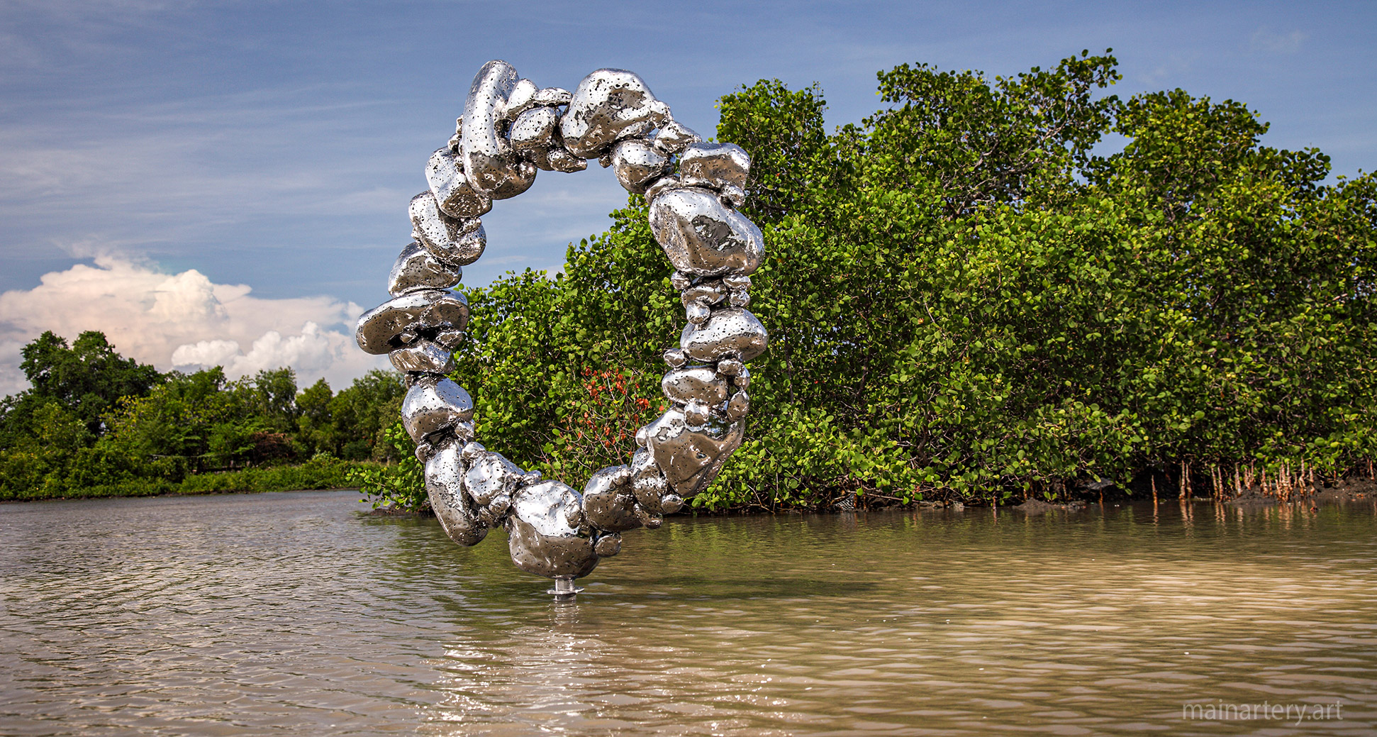 spiritual zen rocks balancing sculpture water feature image