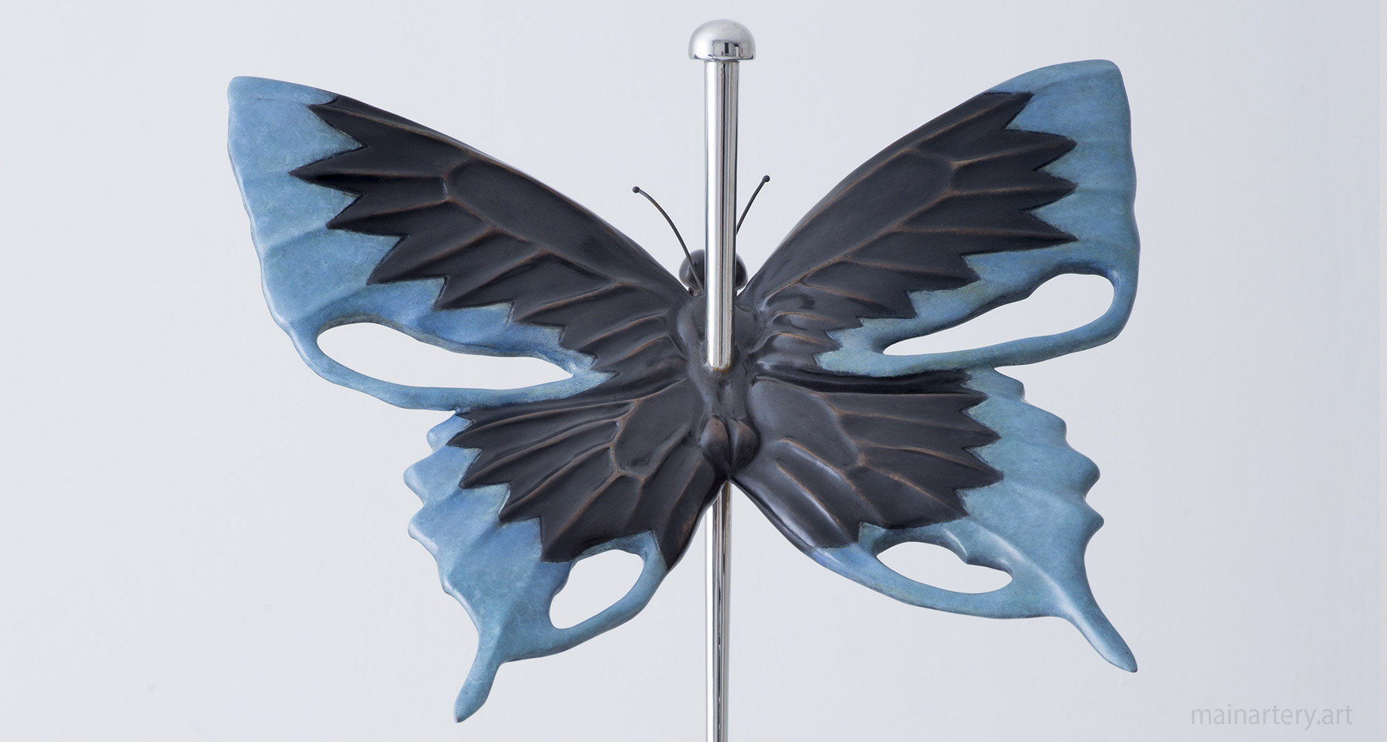 surreal contemporary nude stainless steel artwork image