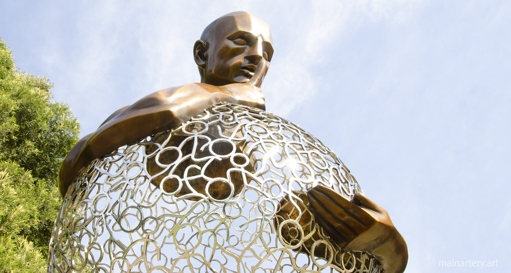 monumental outdoor defiance sculpture todd stuart image