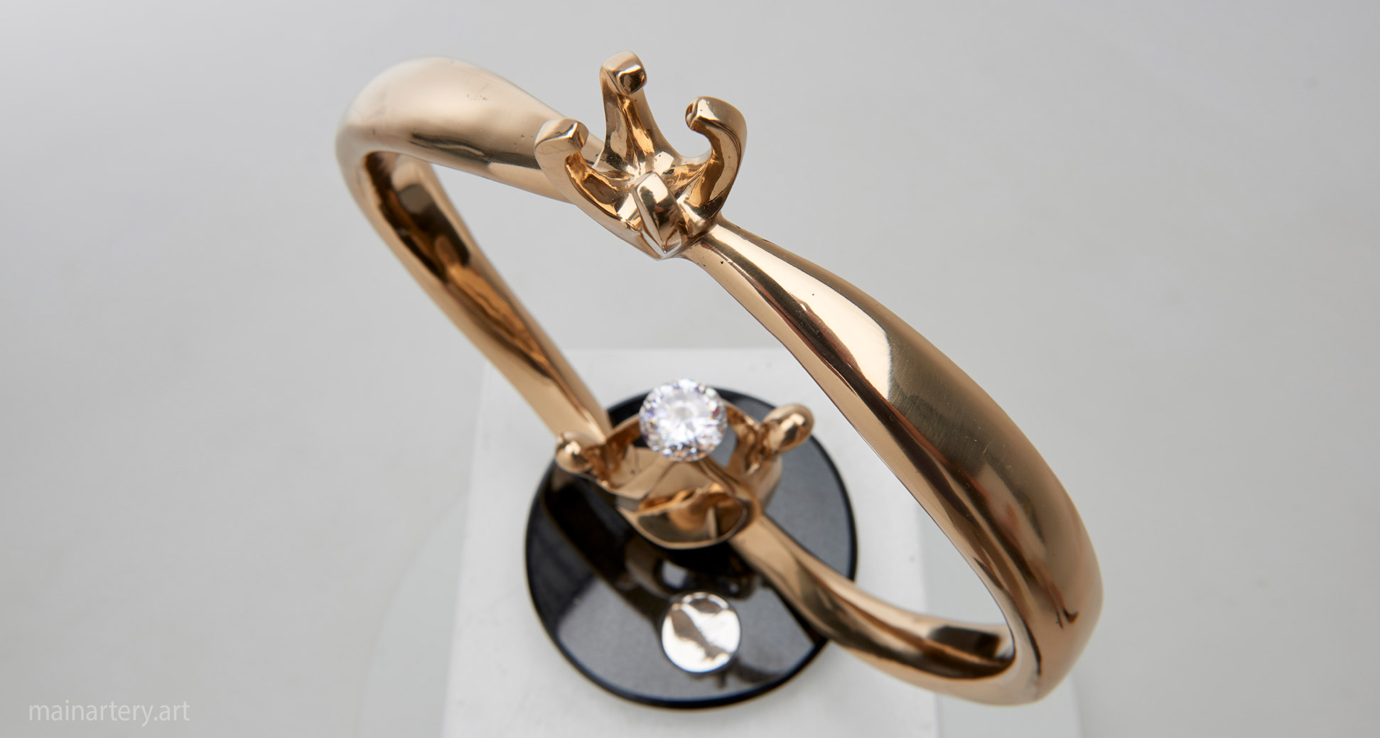 interior stainless steel ring anniversary art image