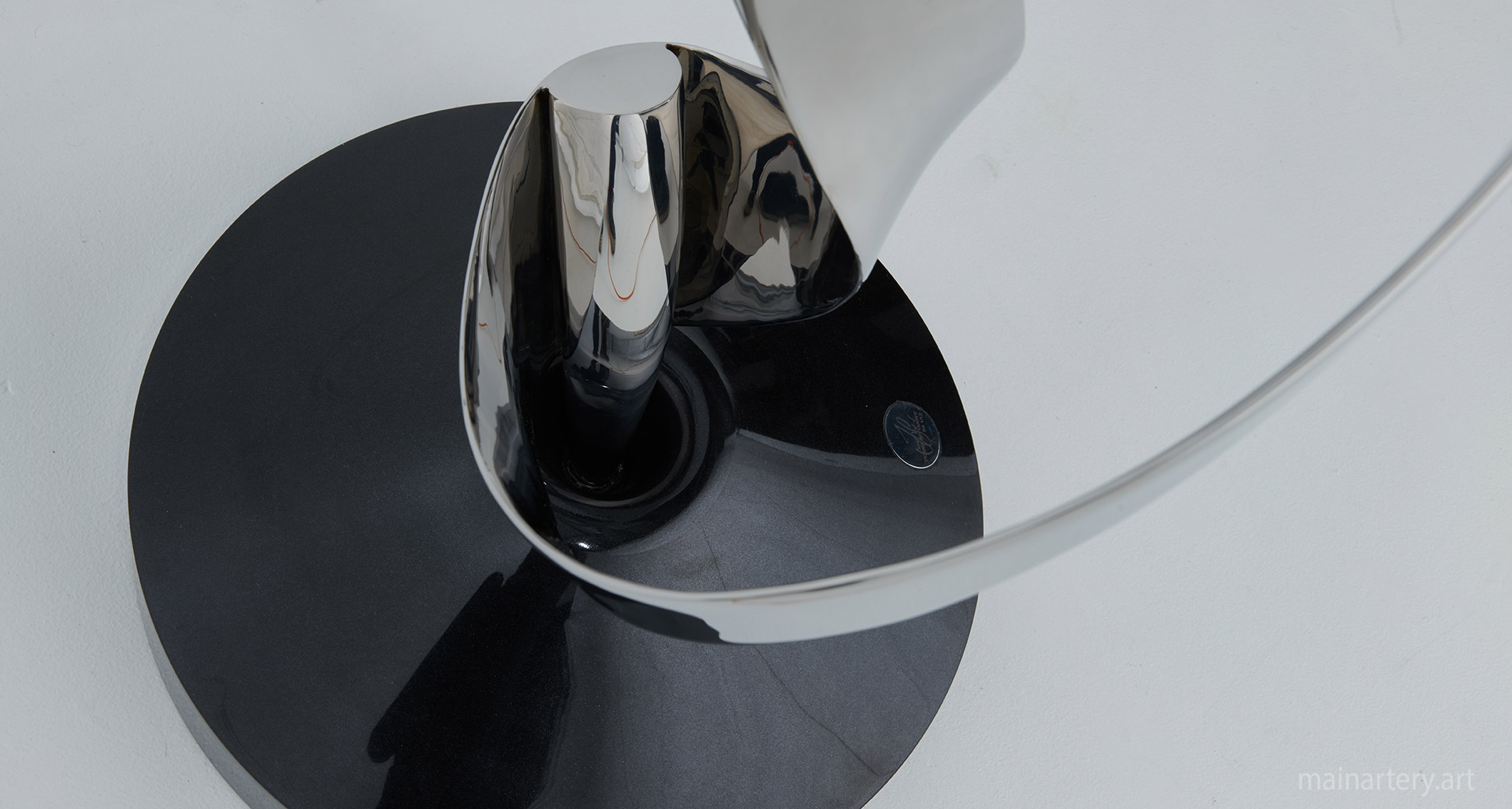 large polished contemporary interior art image