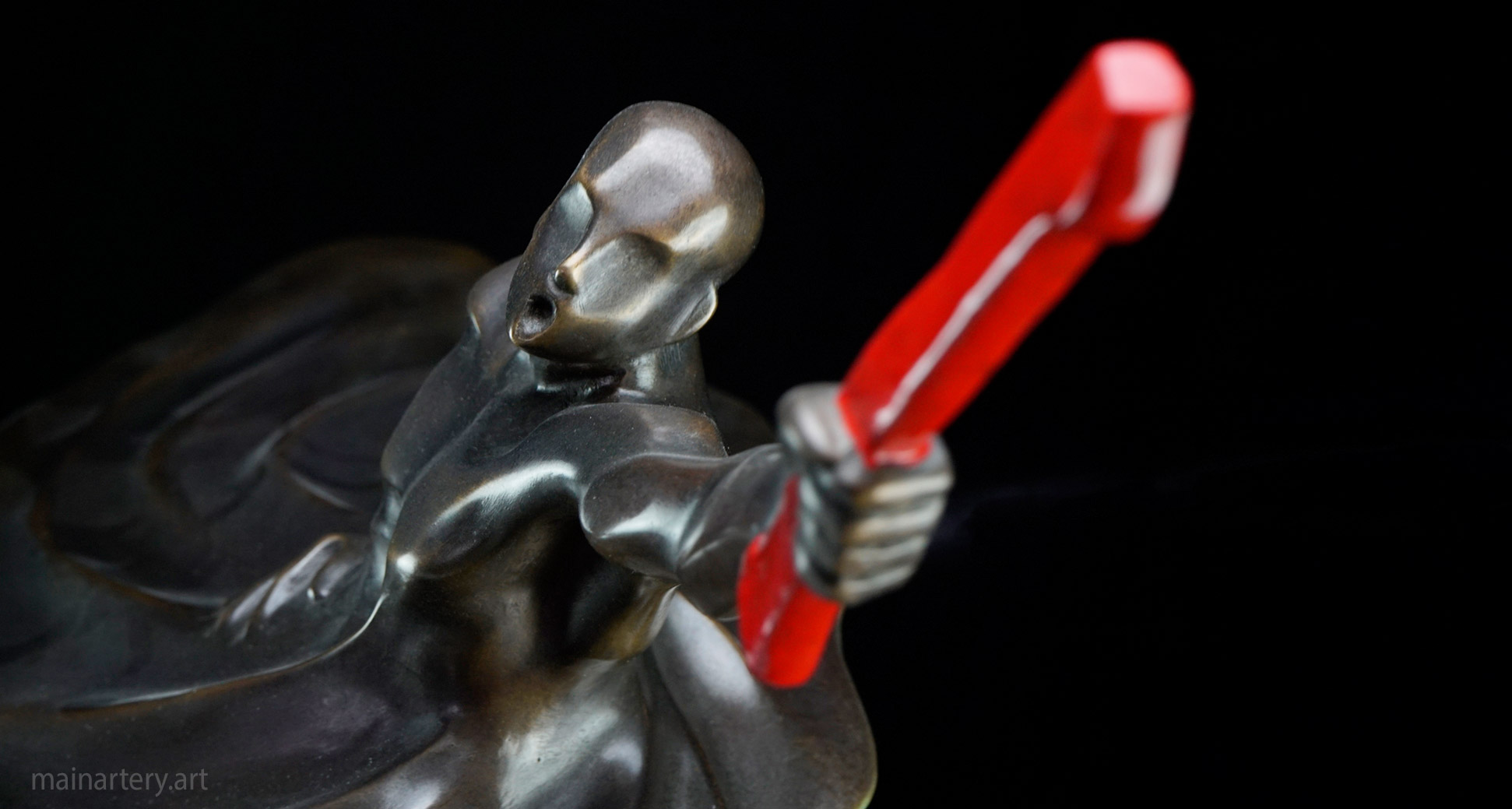 small metal forms of experience outdoor artwork image