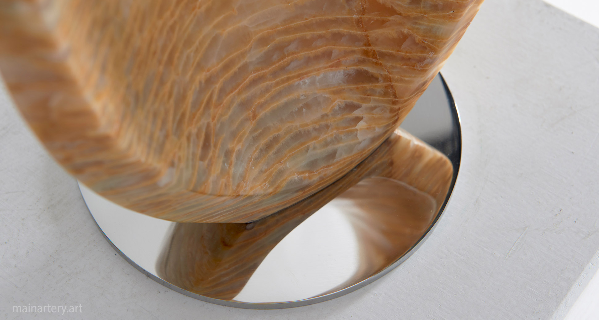 freestanding marble contemporary interior artwork image