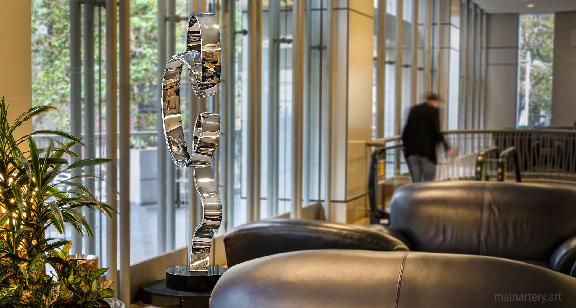 interior stainless modern feng shui artwork image