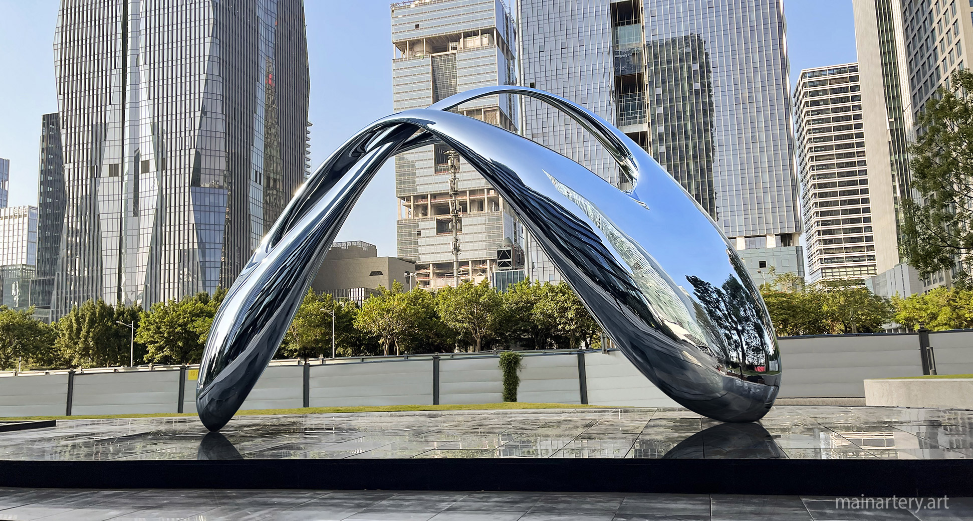 feng shui prosperity infinity symbol grand art image