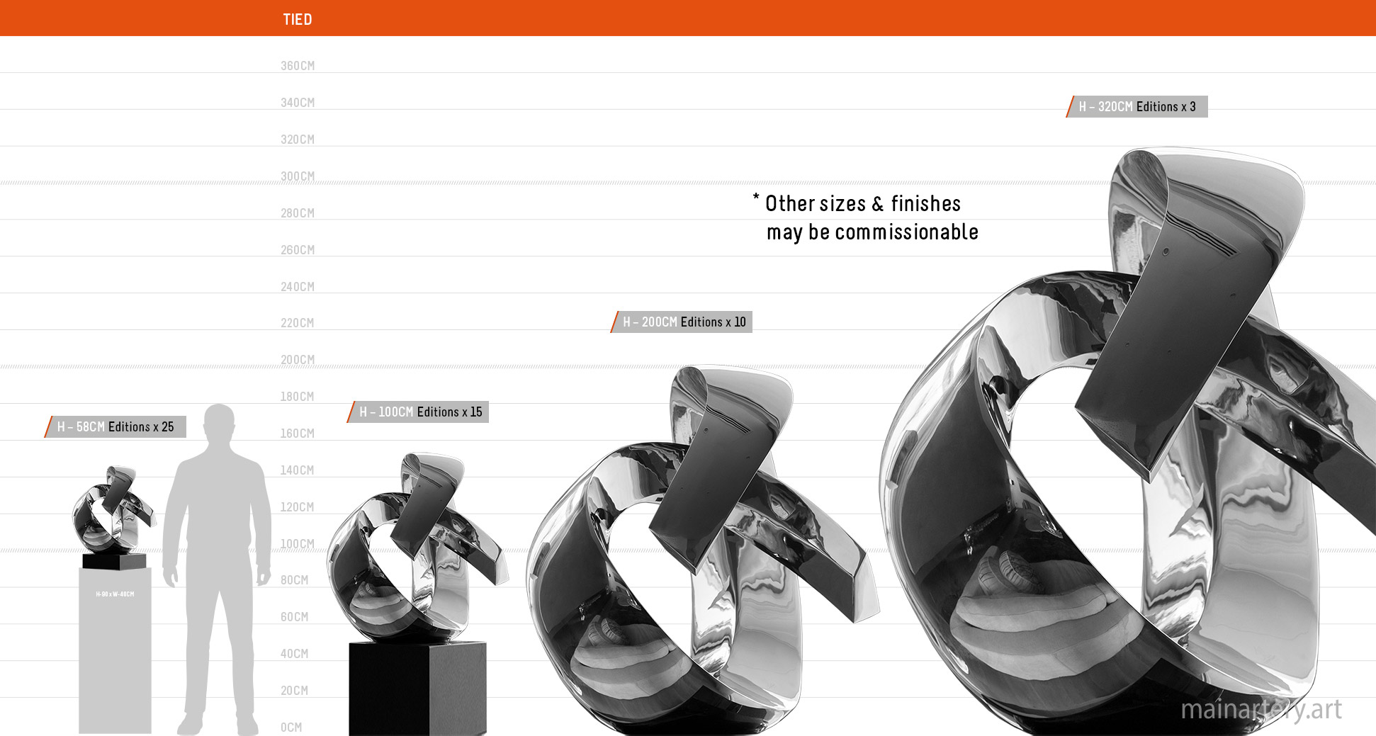 size sheet tied large sculpture todd stuart image