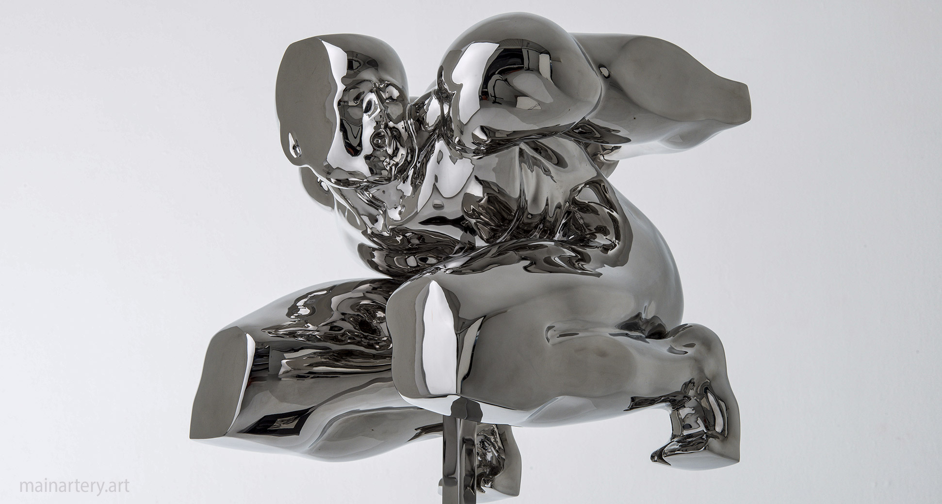 surreal polished interior sculpture image