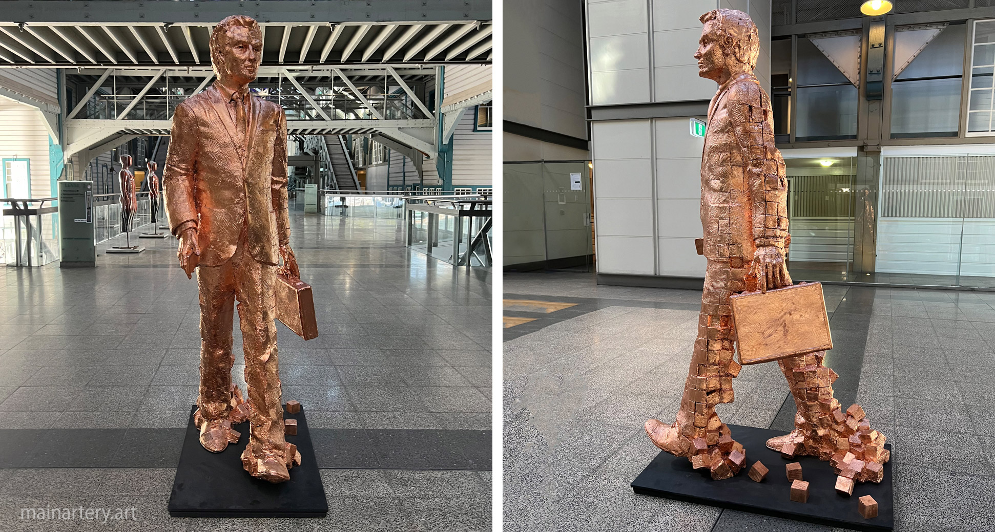 thought revolution large sculpture statement image